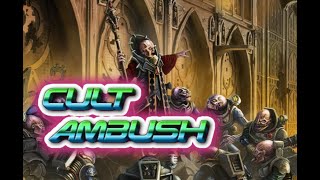 40k Genestealer Cults Rules  Cult Ambush [upl. by Anatak]