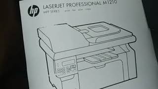 Проверка МФУ HP M1212nf MFP [upl. by Trefor]