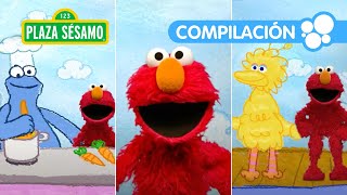 Plaza Sésamo 1 Hora del mundo de Elmo  Compilación [upl. by Millan]