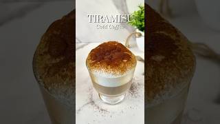 🤎 TIRAMISU Cold Coffee  Iced Tiramisu Latte Recipe shorts [upl. by Ynnaj279]