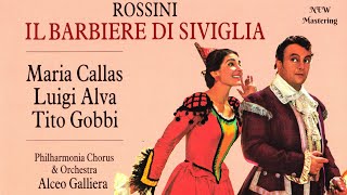 Rossini  Il Barbiere Di Siviglia Largo al factotum Synopsis Maria CallasAlvaGobbi  Centrec [upl. by Aneertak]