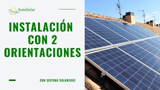 Instalación Kit Solar Conexión a Red 40kWhdía con SolarEdge [upl. by Airtina418]