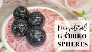 Indigo Gabbro Spheres  The Mystic Merlinite  Satin Crystals [upl. by Solracsiul]