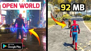 Top 5 High Graphics Spiderman Offline Games For Android  Only 100 MB  Spiderman Android Games [upl. by Calica]