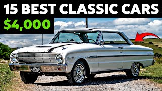 Unique Drivers Low Prices 15 Classic Cars For Sale Under 10000 [upl. by Seira]