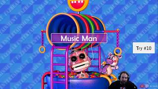 Playing Ballpit Tower 50 Times  Stats  Freddy Fazbears Pizzeria Simulator [upl. by Eimma]