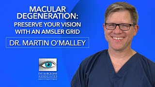 Amsler Grid Helps Protect Vision for AMD Patients  Eye Surgeons Associates [upl. by Laroy]