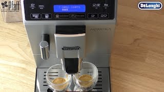 DELONGHI AUTENTICA ETAM 29 660 SB Déballage mise en service et extraction chez Les Cafés Pfaff [upl. by Lebatsirhc]