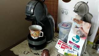 Review Nescafe Dolce Gusto Mini Me Capsule GRANDE Refil 3 Capsu excelso bisa macam2 kopi [upl. by Serrano587]