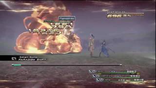 Final Fantasy XIII  Adamantoise Stage 1 lowspec summon [upl. by Eilagam]