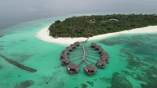 Coco Palm dhuni kolhu island by drone [upl. by Aisiat]