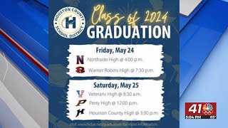 Houston County graduation date and times set [upl. by Aihcela]