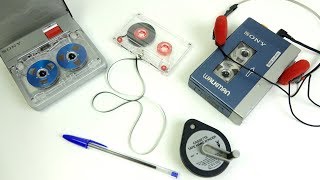 Compact Cassette Tape Winders  From Bic to Sony [upl. by Nessah]