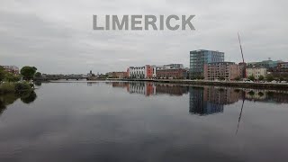 Limerick  Ireland  Walking Tour [upl. by Namwen340]