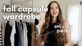 Fall Capsule Wardrobe Essentials 2024  The “Cool Mom” Edition [upl. by Oshinski]