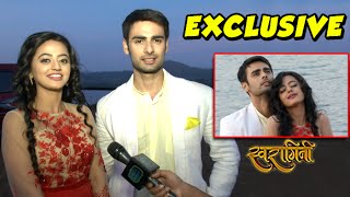 Exclusive Interview Swara amp Sanskaar Talk About Their Romantic Dance  SwaSan Colors [upl. by Leno]