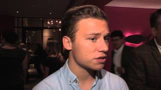 Finn Cole  Peaky Blinders Season 2  London Premiere Interview [upl. by Ardnak]