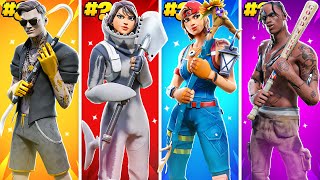 40 SWEATIEST Skin Combos In Fortnite [upl. by Adimra]