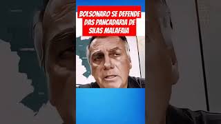 Bolsonaro se defende das pancadarias de Silas Malafaia por falar contra o Marçal shorts [upl. by Ahtanoj]