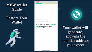 MEW wallet 101  Reset amp Restore [upl. by Amyaj853]