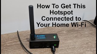 How To Get Your Hotspot Connected to Your Home WiFi [upl. by Seadon601]