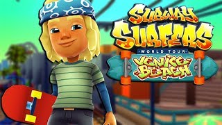 Subway Surfers na praia Venice Beach de Los Angeles [upl. by China]