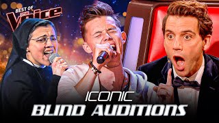 The Most ICONIC Blind Auditions of All Time on The Voice  Top 10 [upl. by Notreve]