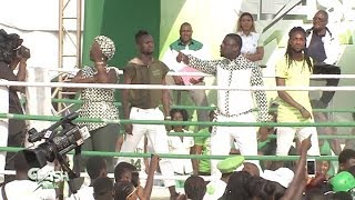 Prissy La Degammeuse et Joel comédien enflamment le Clash Musical [upl. by Ariuqahs]