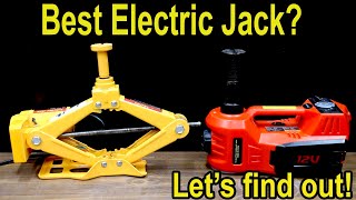 Best Electric Car Jack 5Ton Roadside Jack Impact Wrench amp Tire Inflator Kit Showdown [upl. by Naasar719]