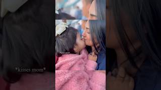 MASHALLAH Cutest Video of Mom amp daughter 🥺❤️ sarahkhan youtubeshorts [upl. by Shay]