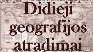 22 Didieji geografiniai atradimai [upl. by Alyel]