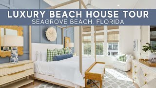 30A Florida Beach House Tour  Seagrove Beach Florida [upl. by Ikuy466]