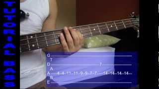 Tomalo Hillsong Bajo Bass Cover Tutorial [upl. by Eric]