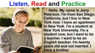 Reading Practice Improve your pronunciation in English [upl. by Meela99]