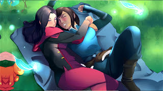 KORRA ASAMI KISSING FAN ART COMPILATION [upl. by Bernetta]