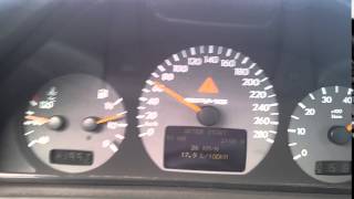 MercedesBenz w210 E55 AMG acceleration 0100 [upl. by Atiuqin]