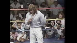 Kerry Von Erich exposing Lance Von Erich 1987 [upl. by Bhayani]