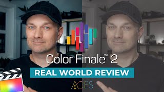 Color Finale Real World Review Color Correct amp Grade plugin for FCPX Tutorial [upl. by Llerryt]