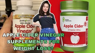 APPLE CIDER VINEGAR SUPPLEMENTS FOR WEIGHT LOSS  AIRA CEL BITANGCOL [upl. by Luciano]