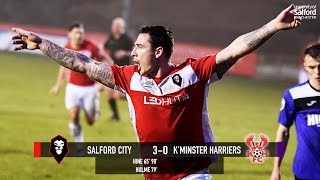 Salford City 30 Kidderminster Harriers  National League North 0701 [upl. by Alexandros]