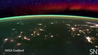 See Earths ionosphere from the ISS  Science News [upl. by Enirehtak524]