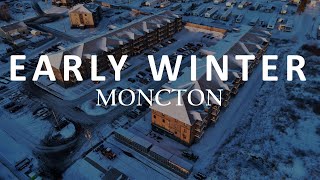 Early Winter  Moncton  4k Cinematic Drone Film [upl. by Michale113]