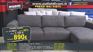 OUTLET DIVANI  Saldi estivi 2024 promo 6 [upl. by Neerac119]