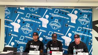 Nicholls Baseball Postgame Press Conference Day 2 [upl. by Geoffry841]