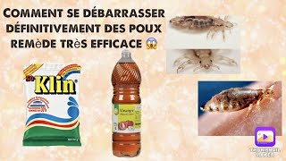 traitement anti poux remède très efficace efficace [upl. by Iphigenia]