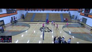 Phillips High School vs Prentice High School Womens Varsity Volleyball [upl. by Arvo]