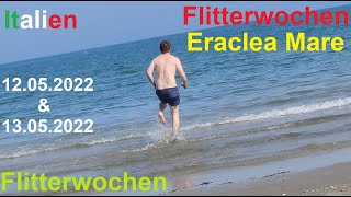 Flitterwochen  Eraclea Mare Italien  Tag 4 amp 5 Ab ins kalte Meer [upl. by Helaina984]