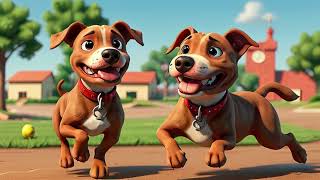 Little Star Sparklers 🎶 The American Pit Bull Terrier Song 🎶  Fun Kids Song amp Nursery Rhymes [upl. by Airekal]