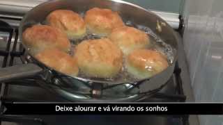 Receita de sonhos de Natal [upl. by Brandice]