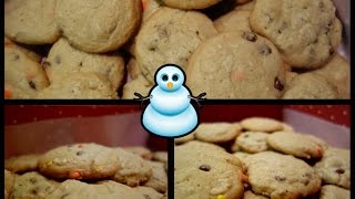 ❄️ CIASTKA ŚWIĄTECZNE W STYLU AMERYKANSKIM ❄️ CHOCOLATE CHIP COOKIES ❄️ [upl. by Kalasky57]